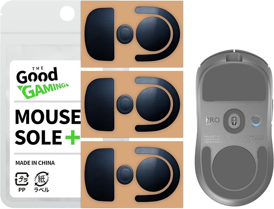 Logicool G PRO X SUPERLIGHT 2 ソール貼り替え済み Amazon.co.jp: 交換用 マウスソール Logicool G ロジクール G PRO X